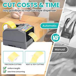 Máquina Cortadora de Cinta Adhesiva de Embalaje y Cinta Aislante con Dispensador de Doble Cara - Product Image 2