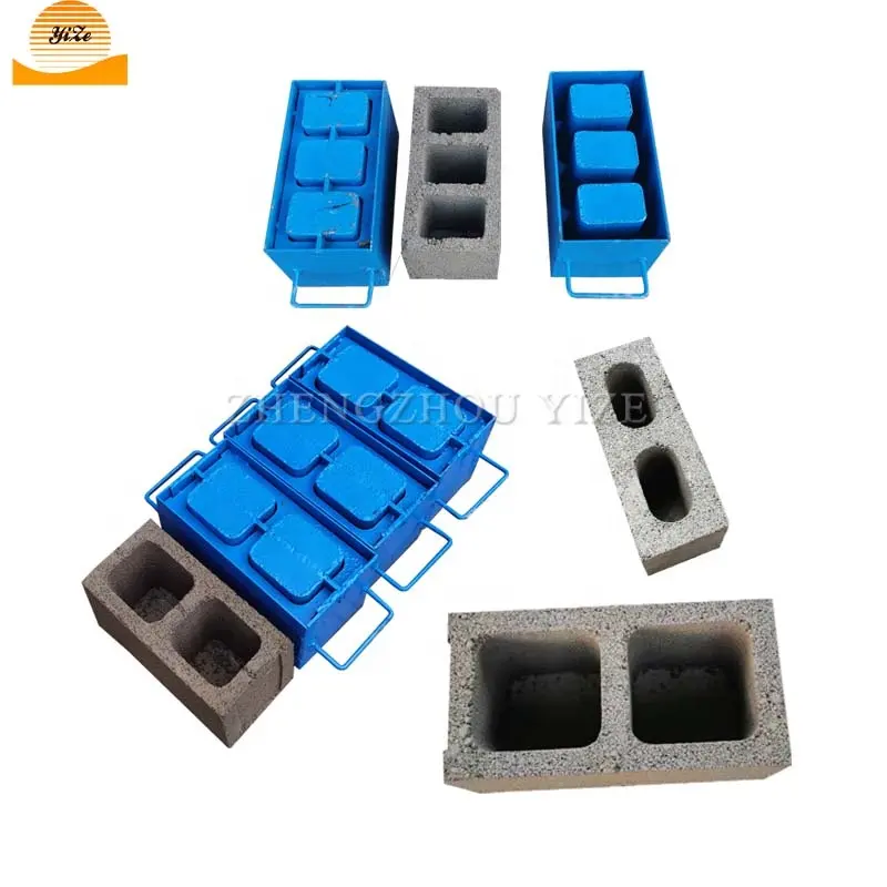 Manual concrete brick molding machine cement brick block molds for making paving bricks mold for wall house
