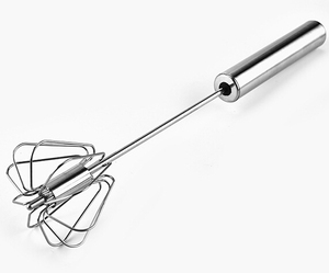 Batidora de Huevos Semiautomática de Acero Inoxidable Ecológica y Fácil de Usar, Batidora Giratoria Tipo Prensa - Product Image 5