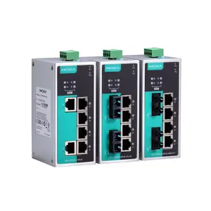 Moxa EDS-510A-3SFP 7 3G Poort Netwerk Beheerde Industriële Ethernet Switch Originele Moxa