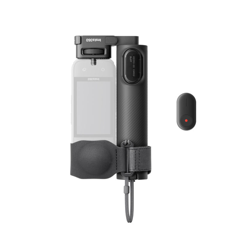Pliable 2-en-1 Selfie Stick Remote Kit (1/4 "Mount)