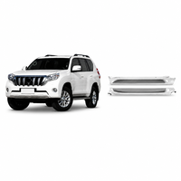 Marchepieds latéraux pour Toyota Land Cruiser Prado LC150, plateformes antidérapantes, paire, accessoires auto 4x4