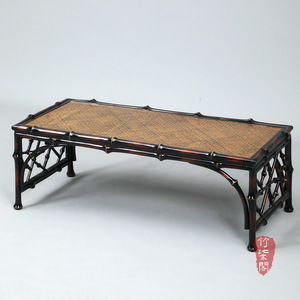 Bamboo Geometric Lace Tatami Tea <b>Table</b> Low Chinese Style Coffee <b>Table</b> Guizhou Origin YY0704 - Product Image 5