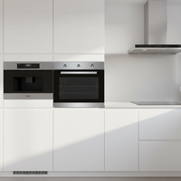 Four à micro-ondes électrique encastrable haut de gamme moderne 25L 2-en-1 avec fonction cuisson, ensemble complet pour projets hôteliers et d'appartements, OEM