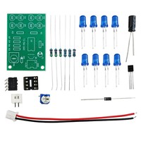 Kit DIY OKYN-Y2557 LM358, lumière respirante réglable, composants électroniques DC 12V, kits de pratique de soudure