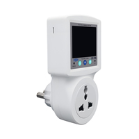 TOMZN TOVPD1-SKW Prise universelle + prise EU WIFI TUYA, tension et courant AC 110V 220V 1-16A, avec disjoncteur de mesure PE