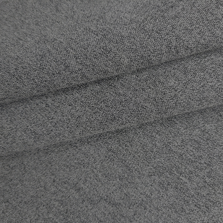 Плотная трикотажная ткань NTR из 38% полиэстера, 38% вискозы, 16% нейлона, 8% спандекса, для рубашек поло