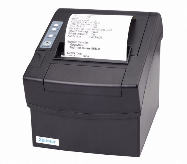 High Quality XP-C2008 USB+Series+LAN Interface 80mm Thermal Printer Receipt Small Ticket Printer POS Printer With Auto Cutter