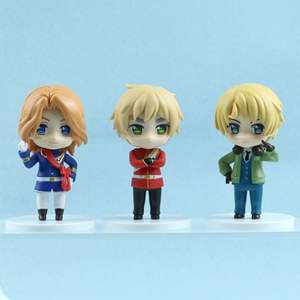 ตัวการ์ตูนมนุษย์จากประเทศต่างๆโมเดลของเล่นตกแต่งรถหุ่นการ์ตูนเฮตาเลีย - Product Image 4