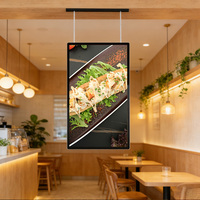 Affichage numérique mural intérieur de 32 pouces pour la publicité, adapté aux restaurants et aux ascenseurs, avec affichage WIFI Bluetooth pour les bureaux et les centres commerciaux
