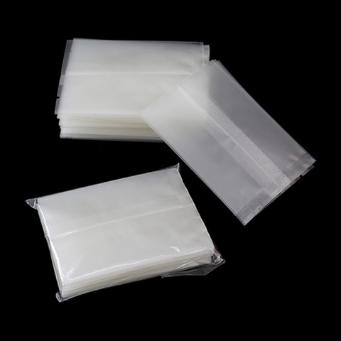 Plastic Cellophane Bag Large Disposable Ice Pop Sealing Pouch DIY Wrapper Food Storage Packing Heat-seal Bag Cookie Candy