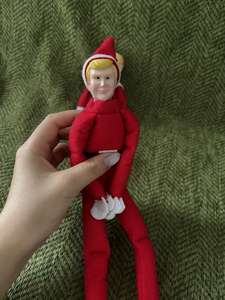 2025 elfo de Navidad que se comporta mal juguete de peluche Elfette novedad largo Bendy niña traviesa con cuerpo suave y cara de vinilo muñeca de Navidad - Product Image 4