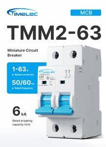 เบรกเกอร์ขนาดเล็ก 1P+n 40~63A รุ่น TMM2-63 - Product Image 2