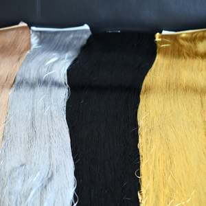 Frange in Tessuto di Seta Poliestere Lucido di Alta Qualità, 150cm 59 Pollici, Extra Lunghe e Sottili per Decorazioni di Abiti di Lusso - Product Image 2
