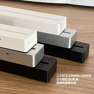 ฐานไฟ LED แบบชาร์จได้ ขนาด 220 มม. สำหรับจอแสดงผลบนโต๊ะ พร้อมช่องอะคริลิค ป้ายไฟ LED สำหรับโฆษณา กล่องไฟ - Product Image 3