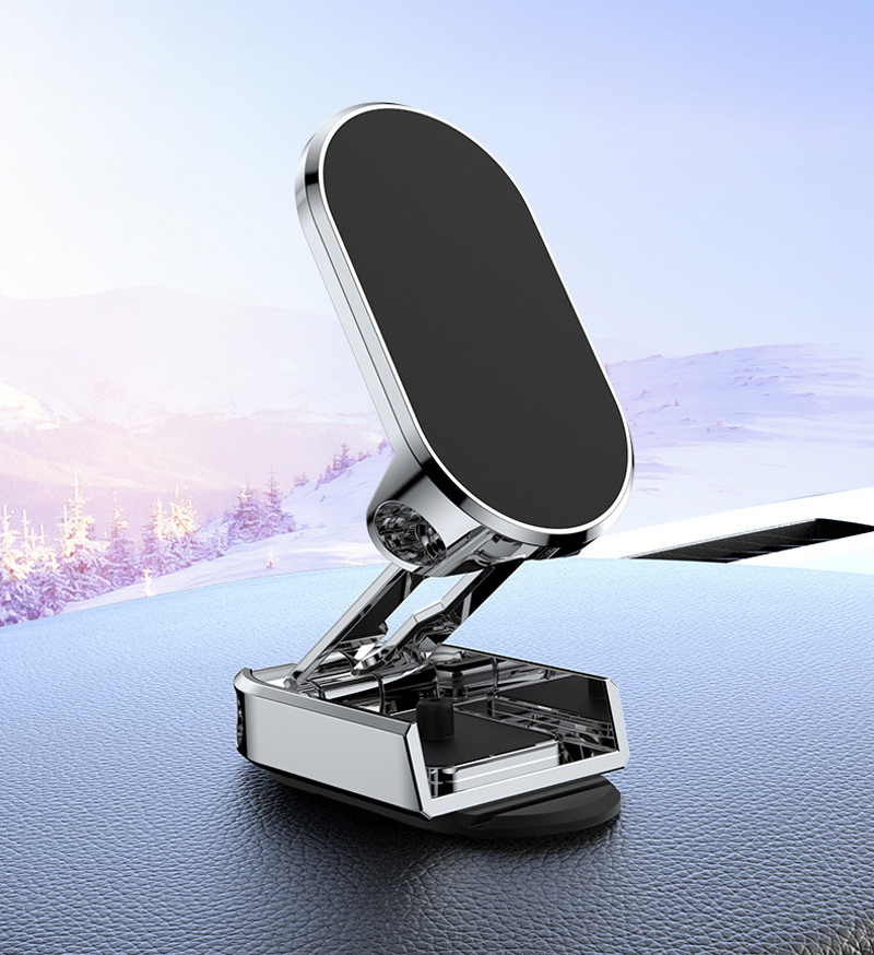 Регулируемый вращающийся Многофункциональный Складной автомобильный держатель-подставка для приборной панели магнитный автомобильный держатель для смартфона