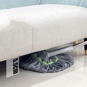 Serpillère manuelle 2-en-1 détachable pour nettoyage humide/sec, idéale pour cuisine, parquet, restaurant, avec essorage automatique - Product Image 5