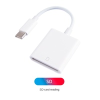 Lecteur de cartes externe Type-C (TF/SD/XD/CF) pour téléphones mobiles - Adaptateur tout-en-un