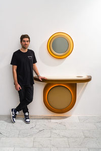 Chức năng lối vào nổi giao diện điều khiển Bảng với treo tường LED HD <span class=keywords><strong>Glass</strong></span> gương thiết kế đơn vị phòng khách hiển thị cho ngôi nhà hiện đại - Product Image 6