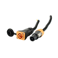 Conectores eléctricos de 3 núcleos Conector de alimentación Cable de soldadura Conjunto de cable