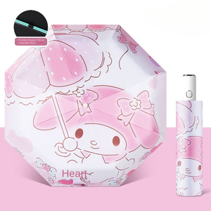 Trẻ em ô dù sinh viên phim hoạt hình di động tự động gấp Kem chống nắng UV bảo vệ dù che - Product Image 1