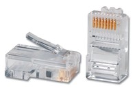 NT-LINK 3U-50U kabel jaringan Lan Ethernet, 3U-50U berlapis emas termurah 8P8C CAT5e UTP 100MB/dtk kategori konektor Plug Male RJ45