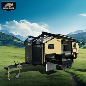Venta directa de fábrica, caravana pequeña, autocaravanas, remolques de automóviles todoterreno con ducha e inodoro - Product Image 1