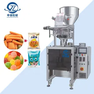 אריזת ואקום מזון פאוץ אוטומטי Small_Packaging_Machine חטיף תפוחי אדמה שבבי קוקי קטן ממתקי שקיות שקית אריזת מכונה