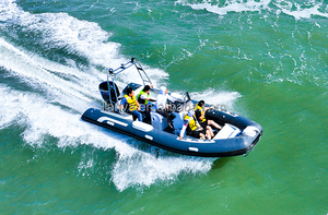 Liya 2m - 10m barca barca in alluminio costola hypalon barca sottomarino - Product Image 4