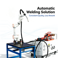 Robot de soudage collaboratif à 6 axes, soudeur automatique pour la fabrication de structures en acier lourds, atelier de soudage