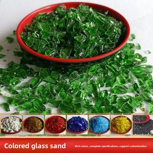 Perles <span class=keywords><strong>de</strong></span> <span class=keywords><strong>verre</strong></span> colorées, <span class=keywords><strong>verre</strong></span> teinté, substrat pour aquarium, agrégat <span class=keywords><strong>de</strong></span> filtration pour <span class=keywords><strong>piscine</strong></span>, pierres décoratives pour aménagement paysager, blocs <span class=keywords><strong>de</strong></span> <span class=keywords><strong>verre</strong></span> CN - Product Image 2