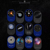 Projecteur de galaxie à 360 degrés pour projecteur de planétarium de lumière de projecteur d'étoile de galaxie de pièce