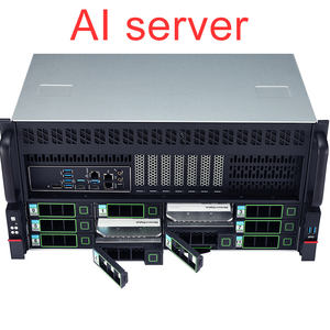 Nouveau boîtier de serveur GPU 5U, 12 disques durs interchangeables à chaud, carte mère AMD WRX90, 8 GPU, port USB avant, ventilateur ATX, refroidisseur, format rack 4090, en stock ! - Product Image 1