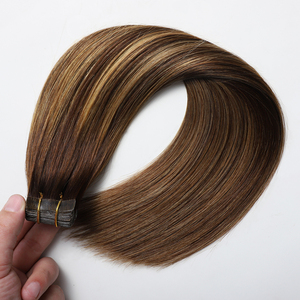 Cuticola a doppio taglio allineata <span class=keywords><strong>100</strong></span>% nastro naturale per <span class=keywords><strong>capelli</strong></span> brasiliani Balayage Pu in trama - Product Image 3