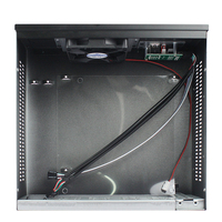 Boîtier d'ordinateur industriel Mini ITX OEM, châssis économique pour client léger, pour station Mini PC, 8 ports COM inclus, ordinateurs embarqués