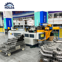 Máquina de Doblado de Tubos de Aluminio y Acero Inoxidable CNC PLC Totalmente Automática Hoilda para Accesorios de Baño y Toalleros