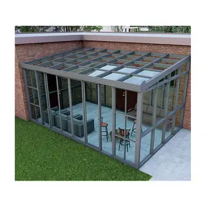 New stylish modern patio sliding doors conservatories enclosure garden house sunroom