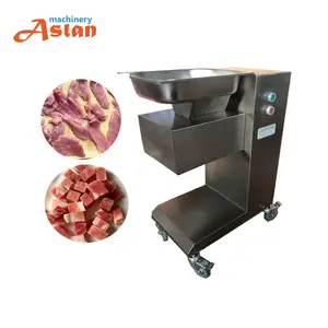 fresh meat cube cutting machine / electric fresh meat slicing cutting machine /meat slicer