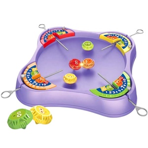 Jeu de combat de toupies gyroscopiques, jouet interactif multijoueur, avec disque Super Arena classique - Product Image 1