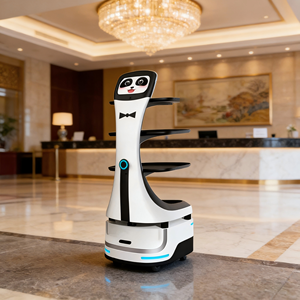 Robot di Servizio Intelligente Femminile per Accoglienza e Benvenuto - Robot Umanoide per Servizi - Product Image 1