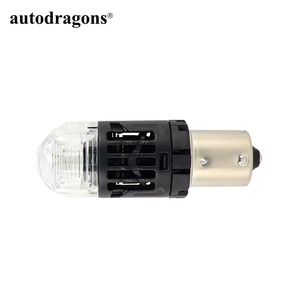 Feux de freinage, clignotants et feux de recul super lumineux 7443 7440 1156 1157 3156 3157 30W 2000lm avec ventilateur intégré CANBUS - Product Image 5