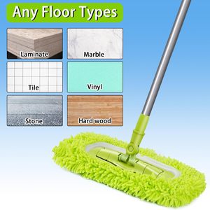 Sợi Nhỏ Lau Ướt Miếng Đệm Tái Sử Dụng Khô Quét Vải Tương Thích Với <span class=keywords><strong>Swiffer</strong></span> Quét Lau Pad Nạp Cho Sàn Làm Sạch - Product Image 4