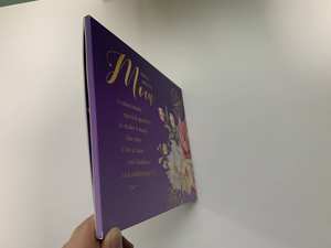 La mejor tarjeta de bendición para mamá Nuevo Día DE LA MADRE 3D Música ligera Tarjeta de felicitación emergente Estilo Amor hecho de papel - Product Image 4