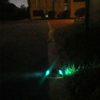 Paku Jalan Tenaga Surya LED Cat Eye Langsung dari Pabrik untuk Keamanan Jalan, Reflektif PC Aluminium IP68 Lampu Berkedip