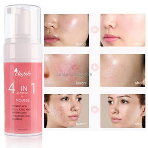 โฟมล้างหน้าล้างหน้าล้างหน้าล้างหน้าล้างหน้าแบบ4 in 1มูสซาลิไซลิกแอซิดทำความสะอาดล้ำลึกออร์แกนิกเกาหลีฉลากส่วนตัว - Product Image 3