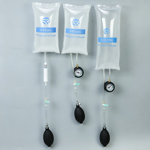 Sac à pression pour perfusion 500 ml 1000 ml, dispositif de pressurisation réutilisable pour transfusion sanguine - Product Image 3