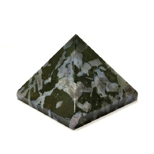 Bán buôn huyền bí đánh bóng chàm gabbro kim tự tháp phong thủy phong cách cho Chakra alignment tình yêu năng lượng chữa bệnh trang trí hấp dẫn - Product Image 1