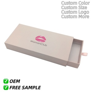 Custom Brown Kraft Gift Paper Card Drawer Sleeve Box Packaging - Product Image 1