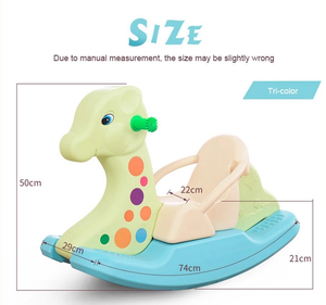 Famille jouets éducatifs préscolaires maternelle animaux en plastique cheval à bascule jouet pour <span class=keywords><strong>les</strong></span> enfants - Product Image 3