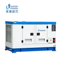 Générateur diesel silencieux triphasé à démarrage automatique et à distance, 250 kVA, 1800 tr/min et ATS